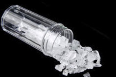 Ice meth crystals
